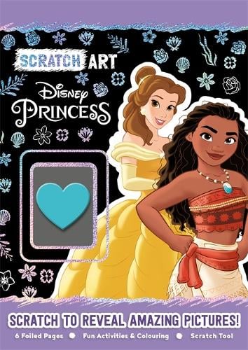 Disney Princess Scratch Art Large