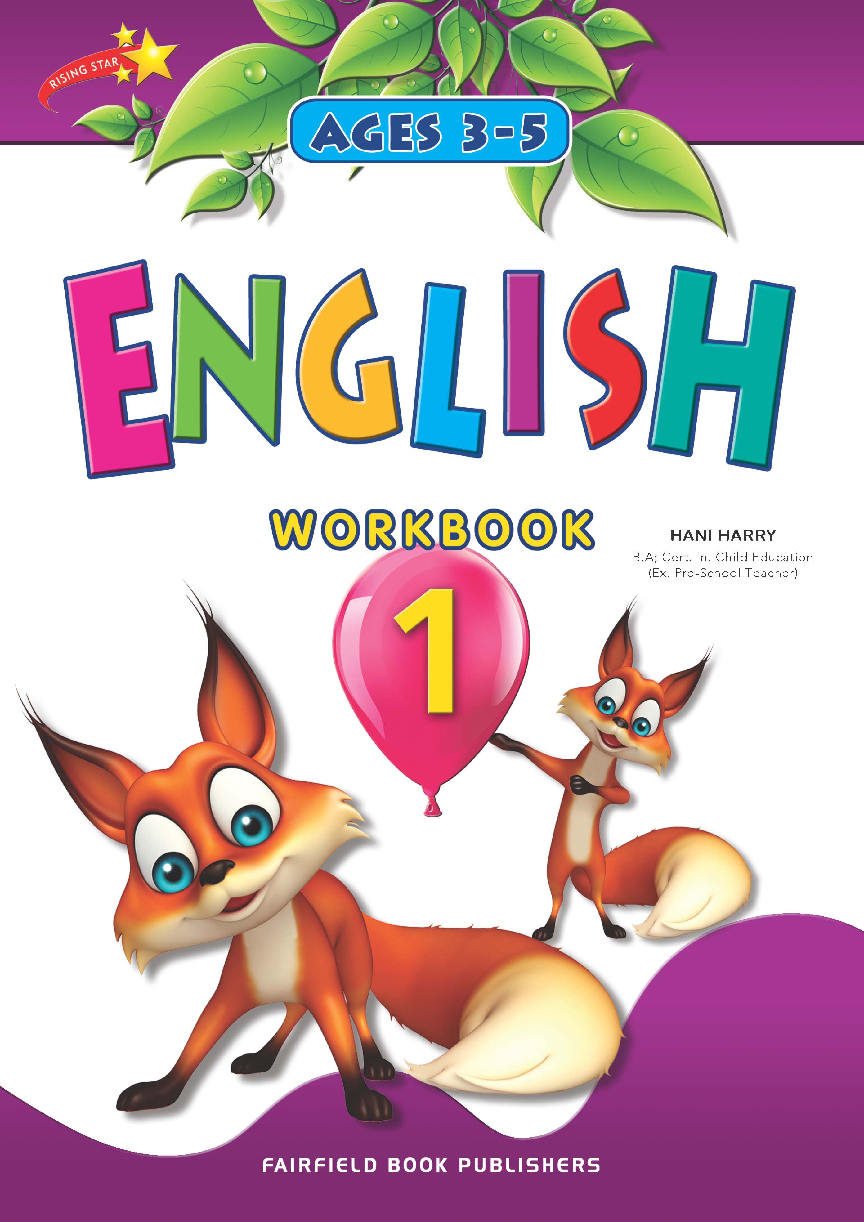 Kindergarten 1 Rising Star English Workbook 1 3rd Edition