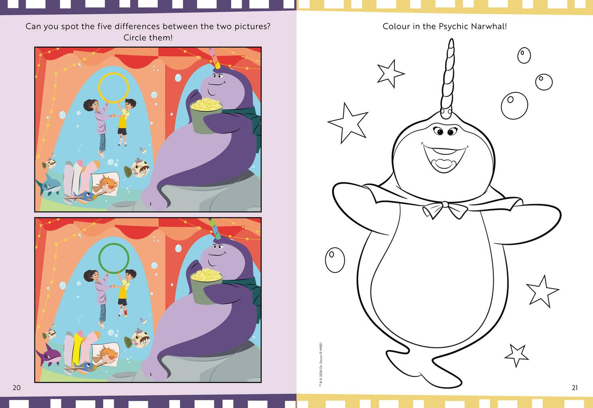The Cat in the Hat: Movie Sticker Activity Book (Paperback)