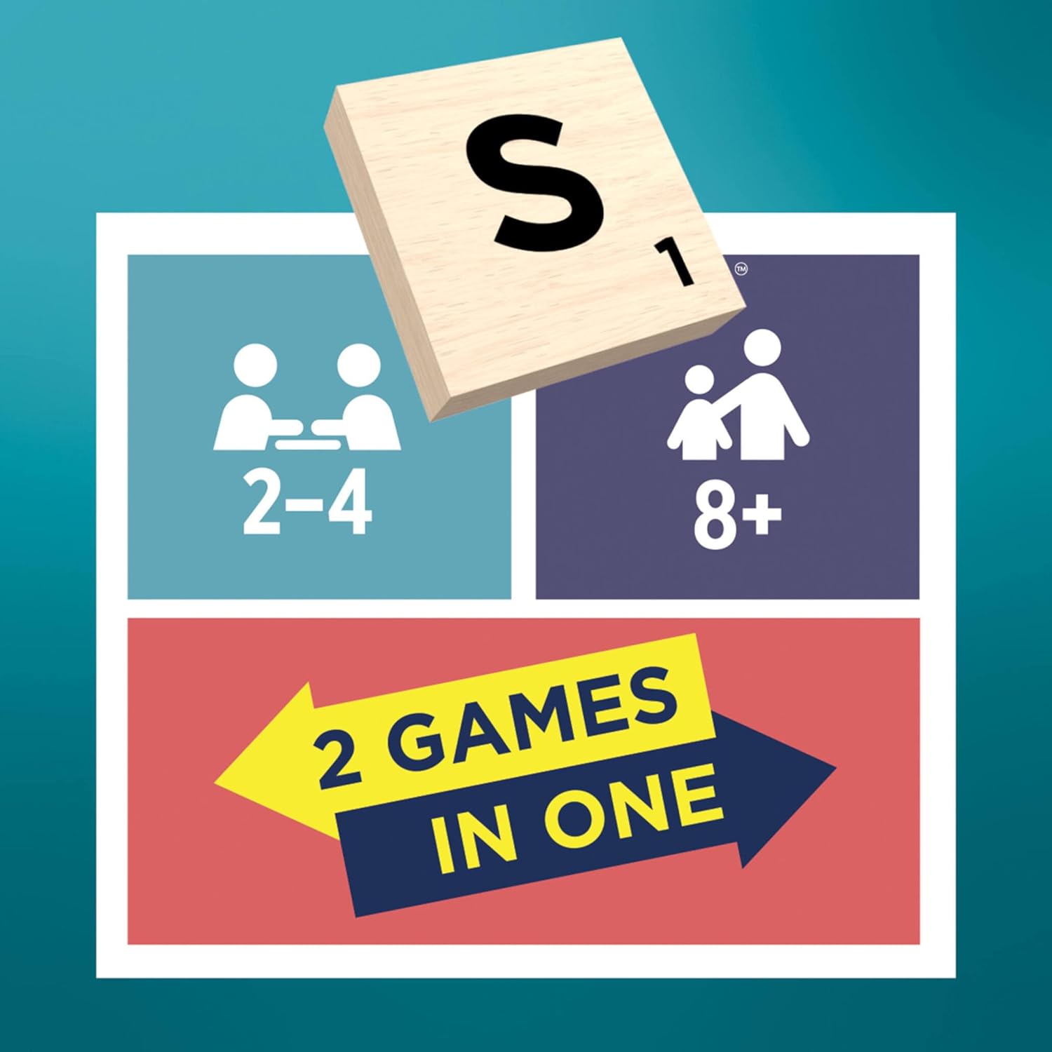 MATTEL GAMES SCRABBLE WOOD TILES N RACKS