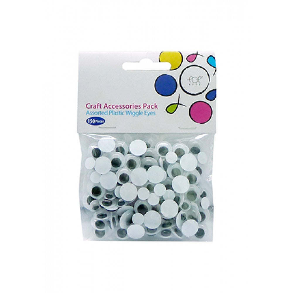 POP Artz Wiggle Black Eye Black 150pcs