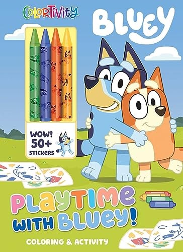 BLUEY: COLORTIVITY: PLAYTIME WITH BLUEY!