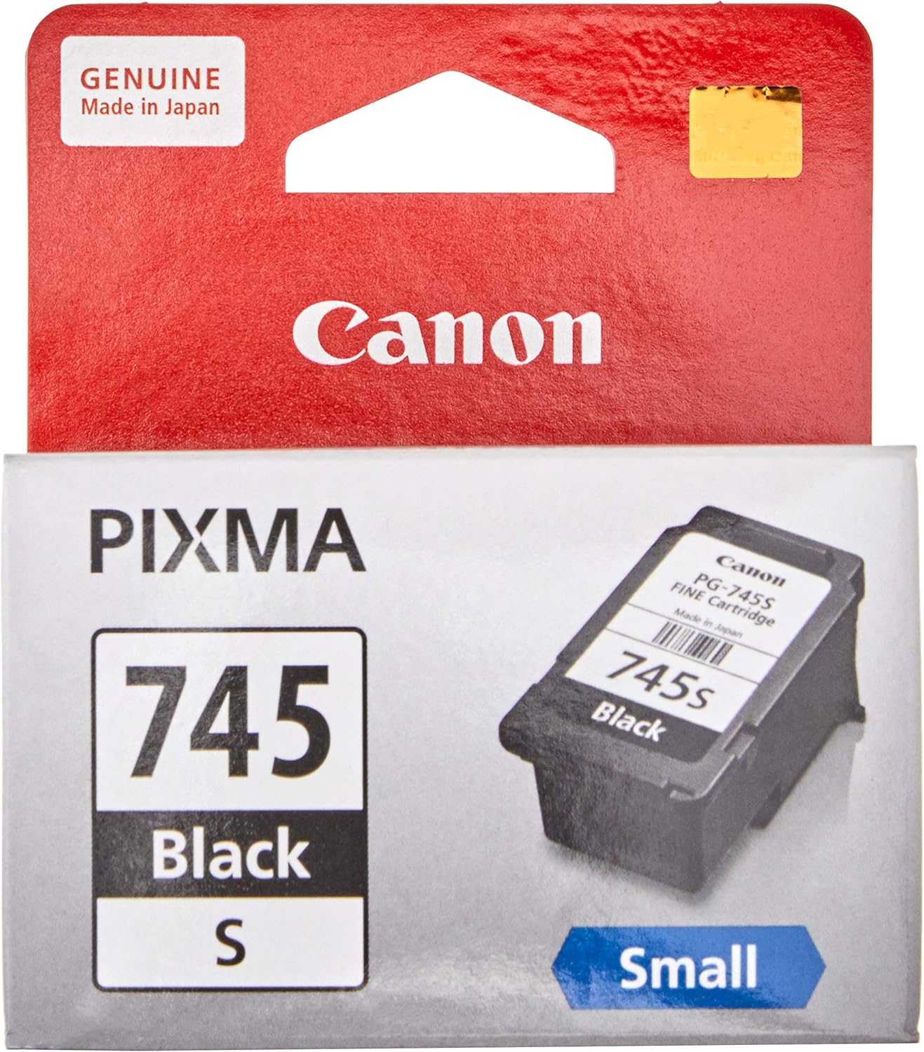 Canon PG-745S New Original Black Small Yield Ink Cartridge 