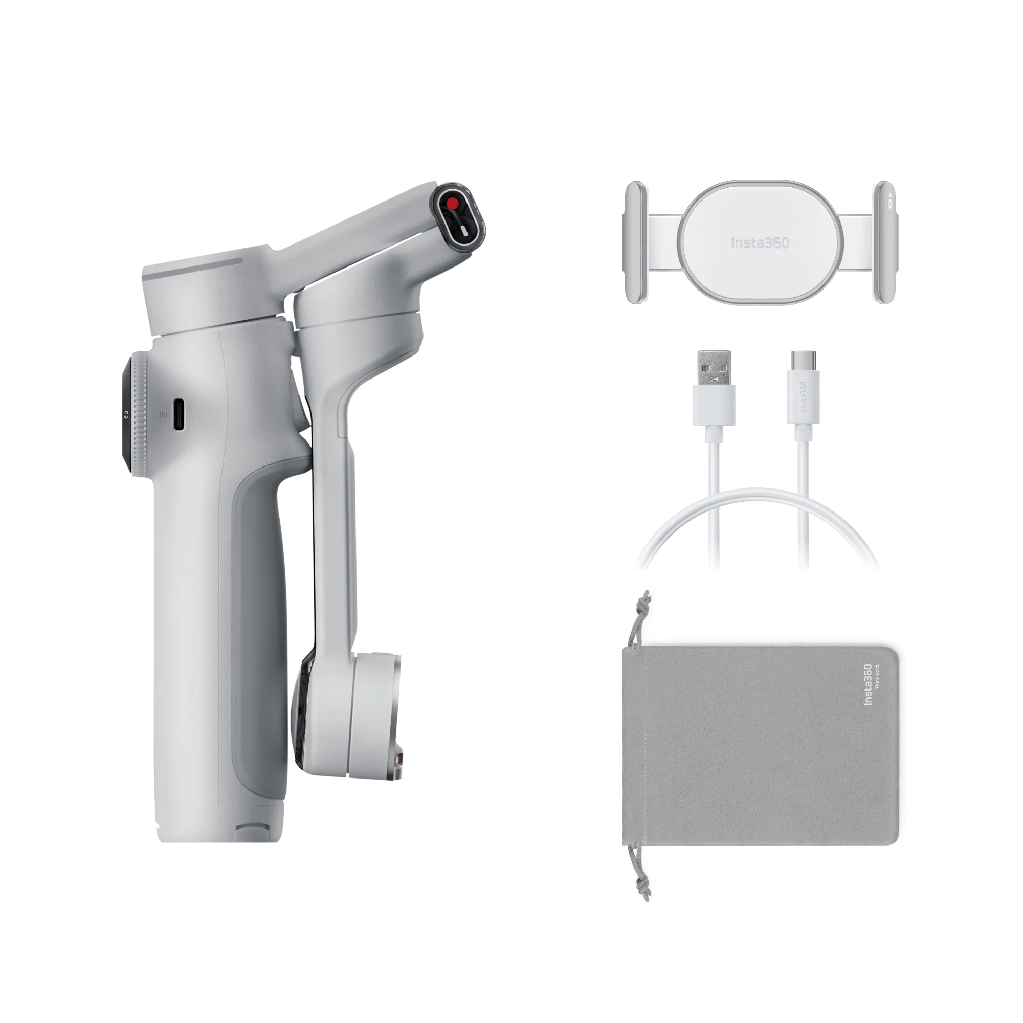 Insta360 Flow 2 Pro Standard Bundle Grey