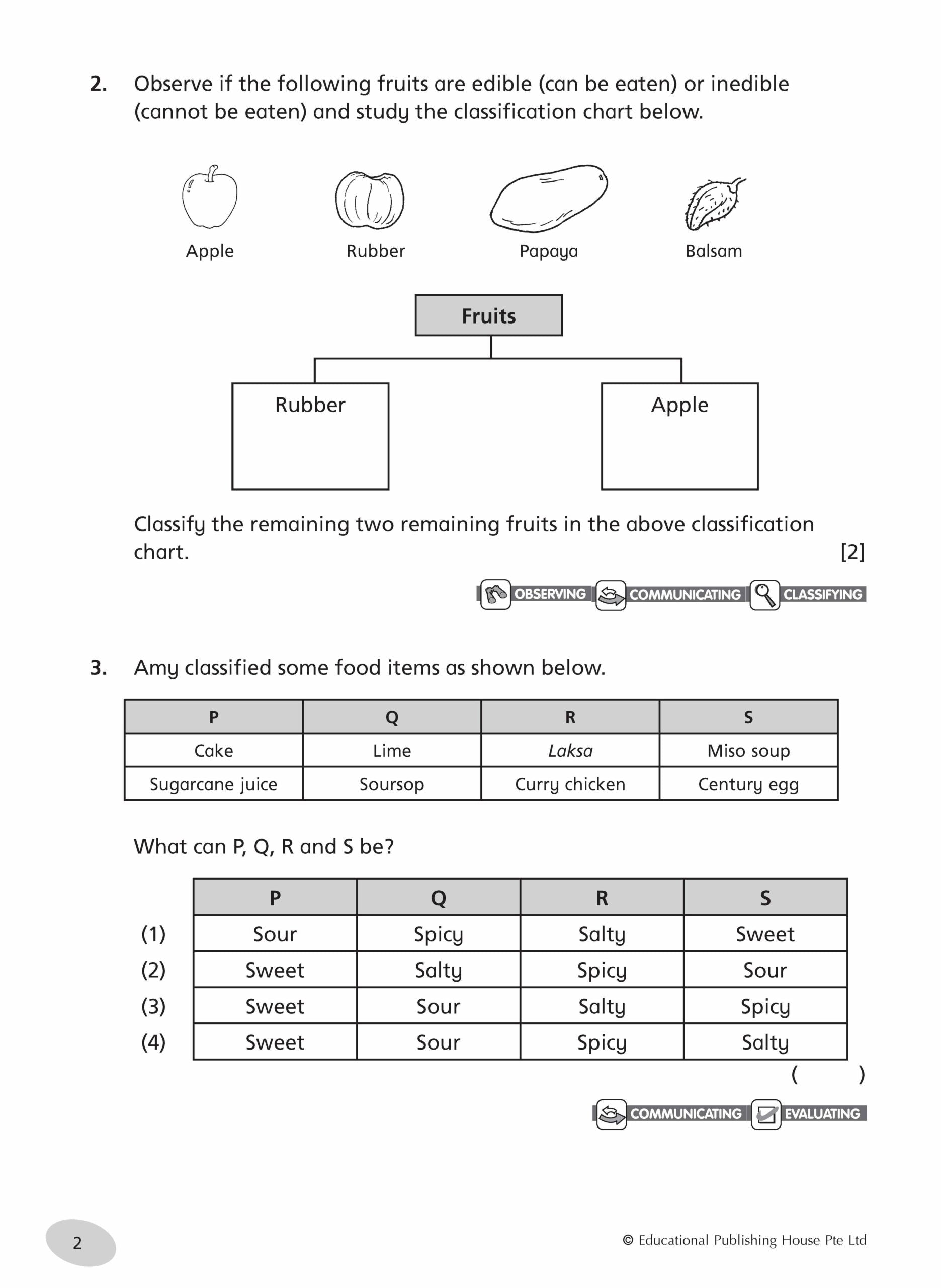 Primary 3 Science Practice – Popular Book Company Pte Ltd