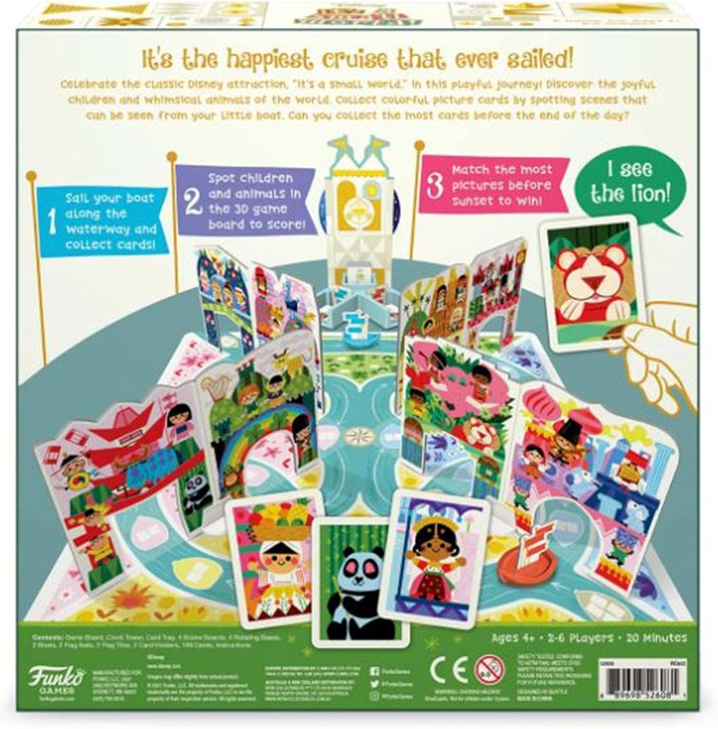 FUNKO DISNEY ITS A SMALL WORLD GAME