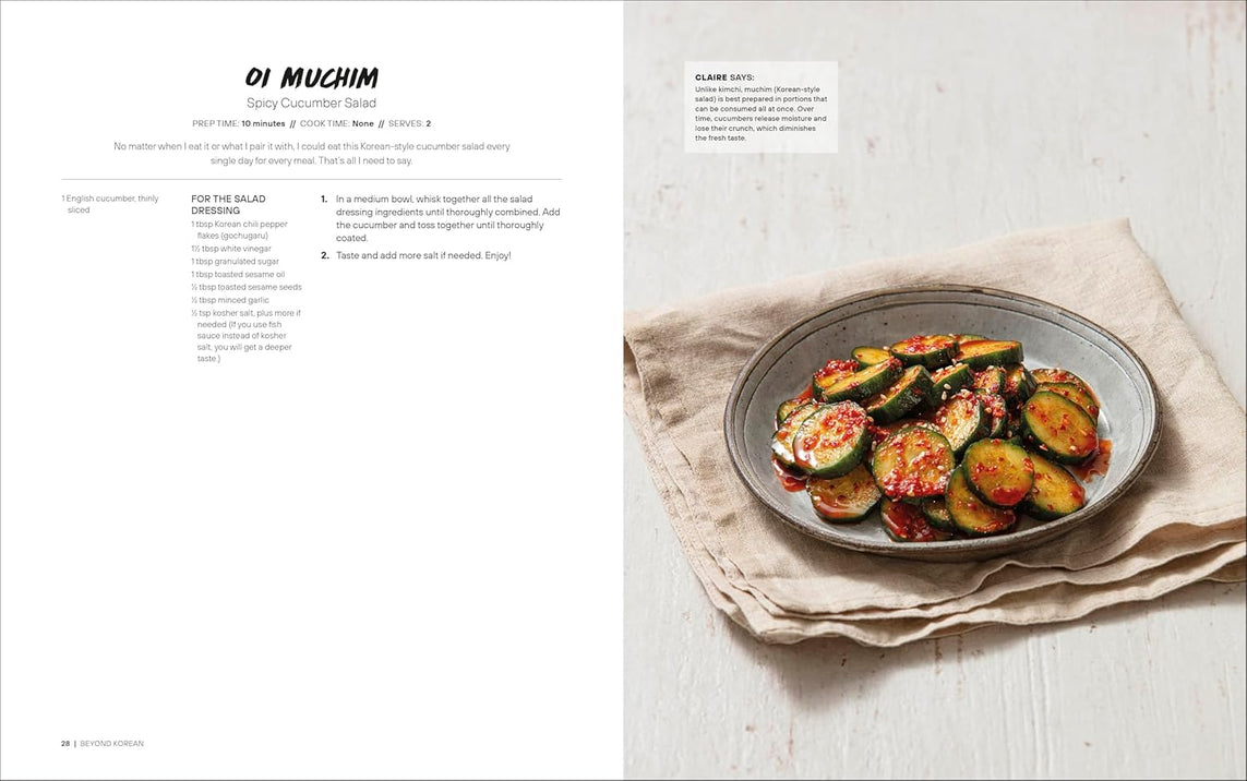 Beyond Korean: Easy Recipes for Korean, Japanese, and Chinese Favorites (Hardcover) 