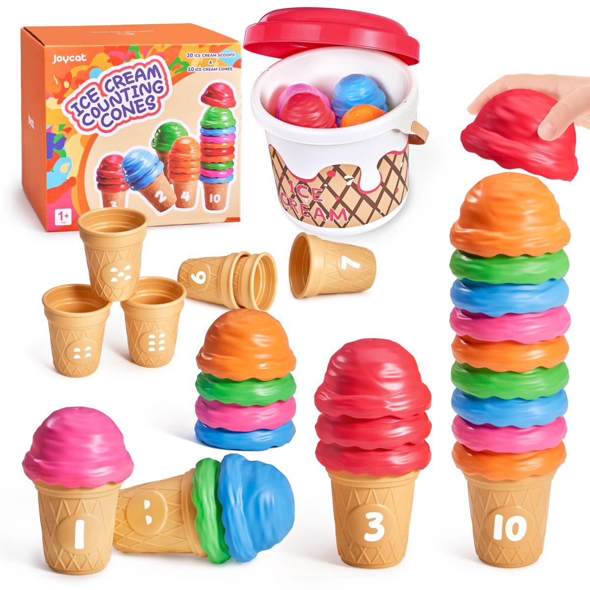 JOYCAT ICE CREAM COUNTING CONES