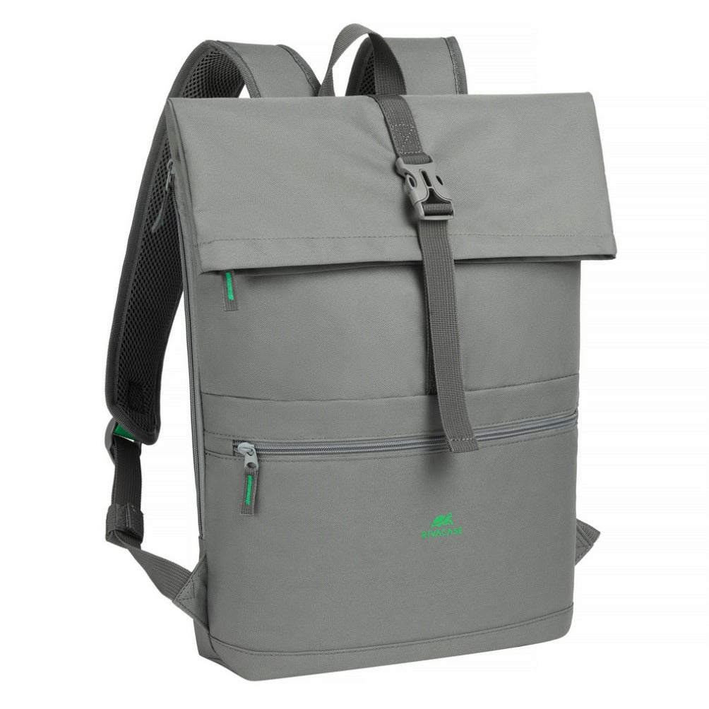 Rivacase 5567 Gremio-ECO Roll-Top 15L Backpack - Grey