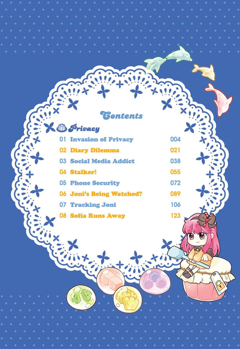 Candy Cuties Series 09: Jazzy Jelly: Topic: Privacy