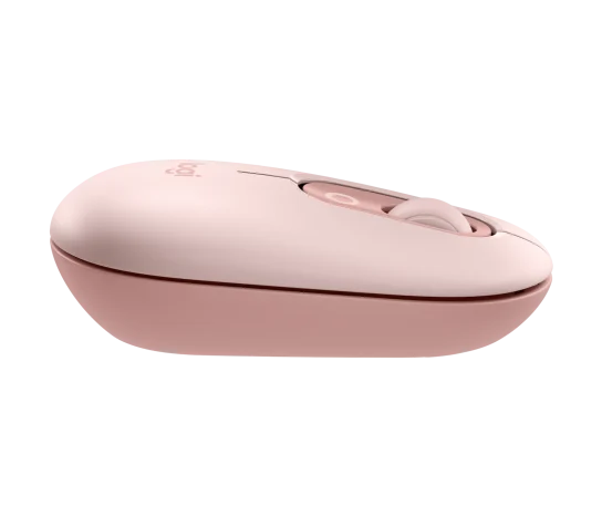Logitech POP Mouse With Emoji Button Rose