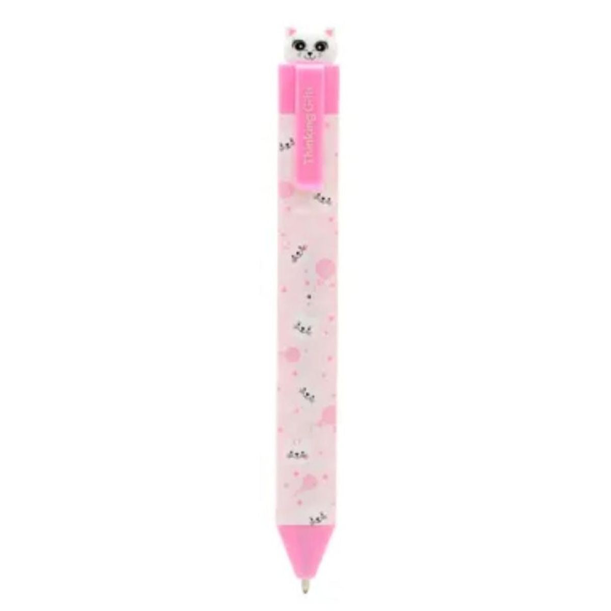 Pen Bookmark With Refills Kitty