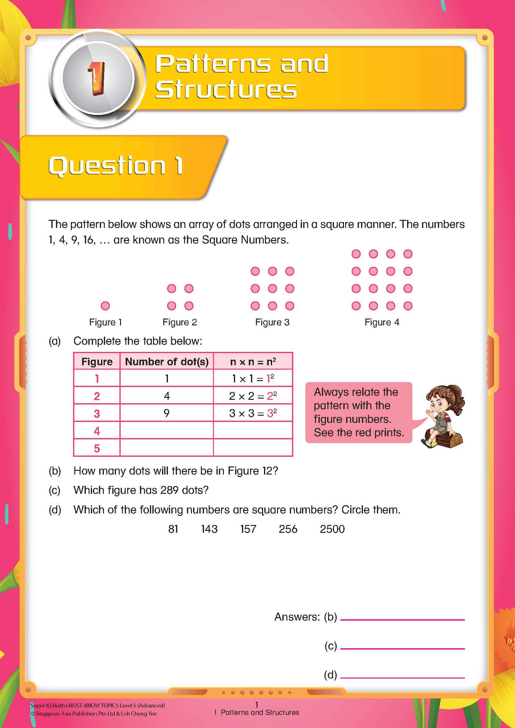 Primary 5 Super IQ Maths MUST-KNOW TOPICS Level 5 Advanced (10-11 years)
