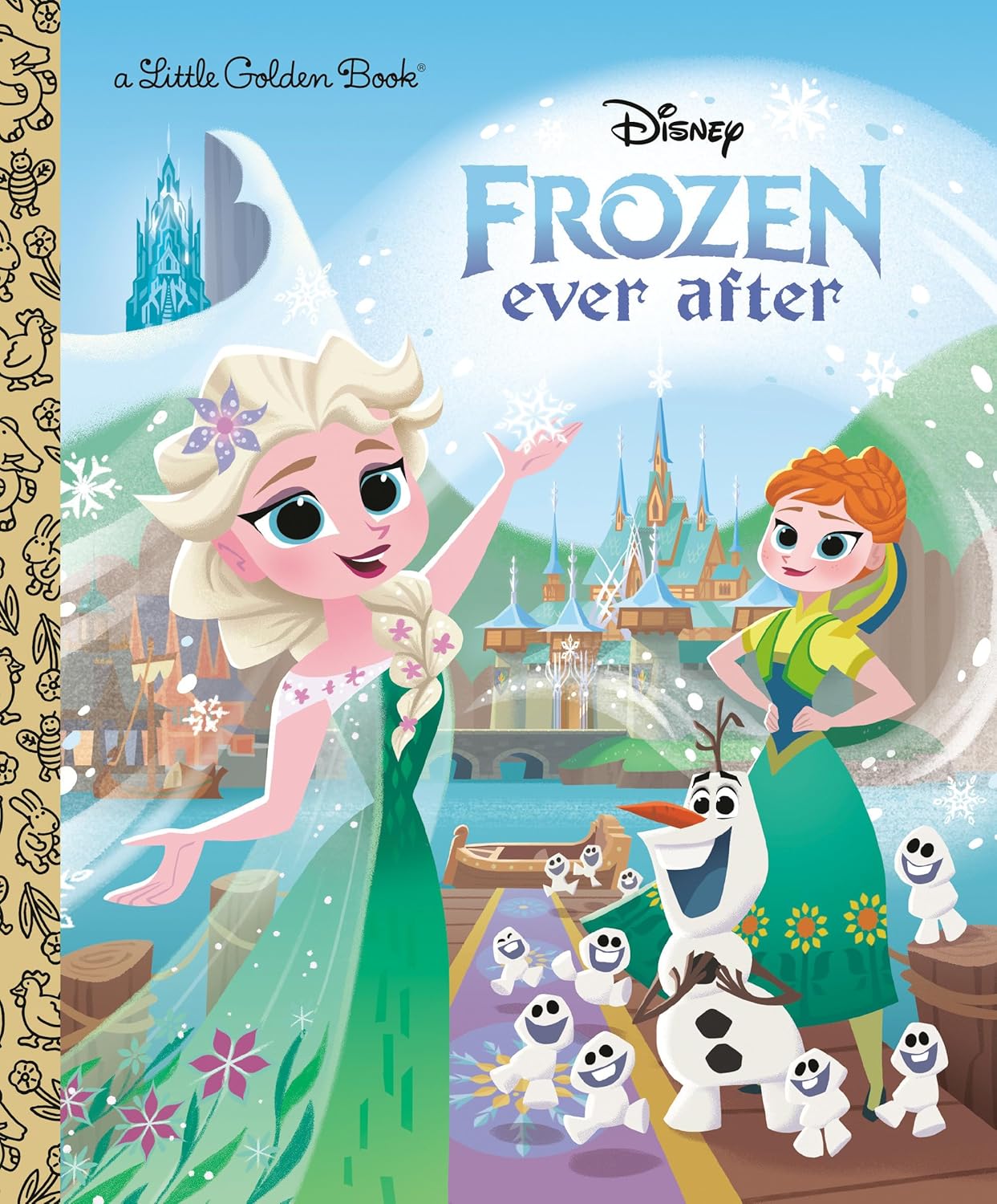 Disney Frozen Ever After (Little Golden Book) Hardcover