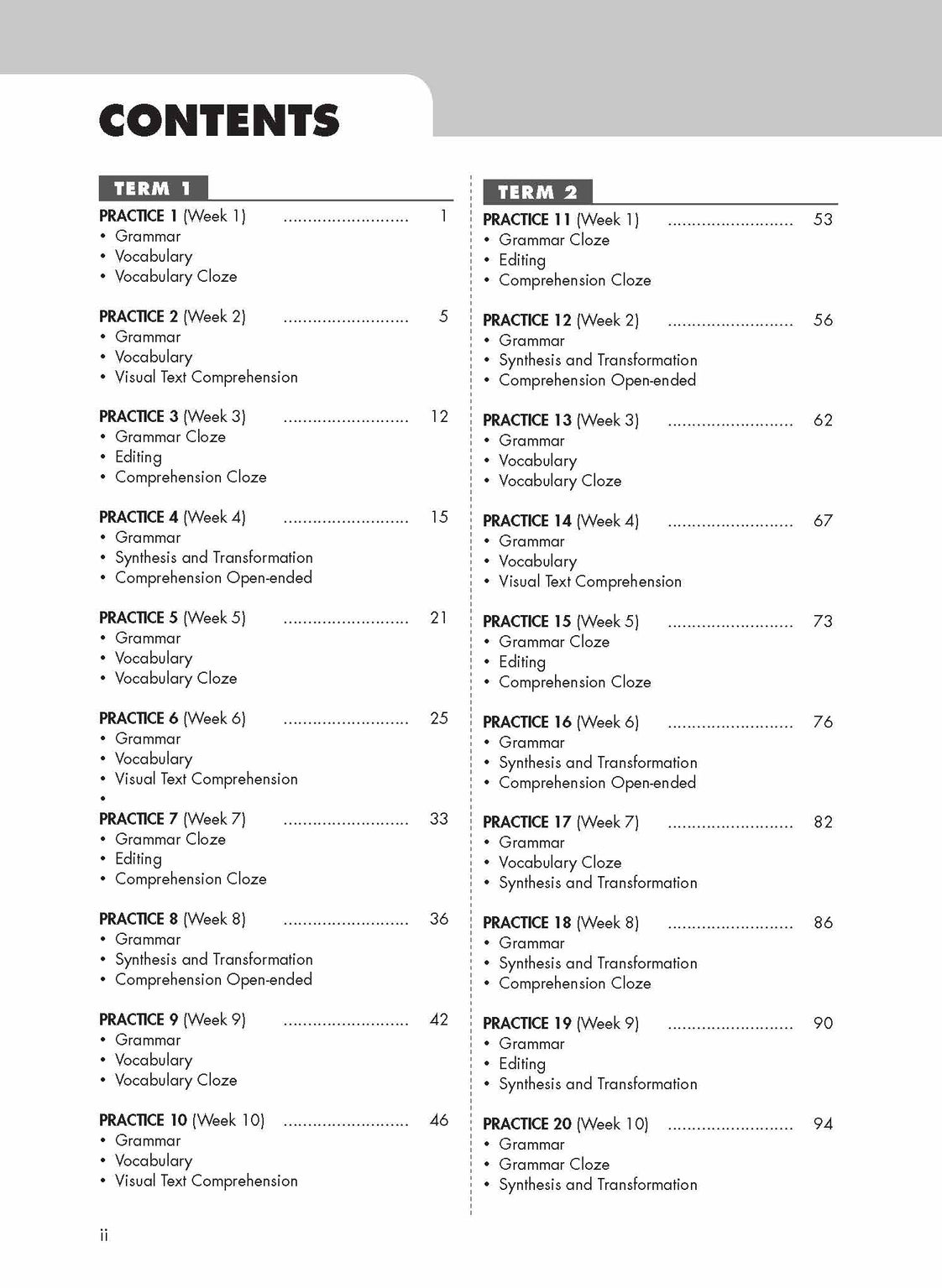Primary 6 English Weekly Revision (4th Edition)
