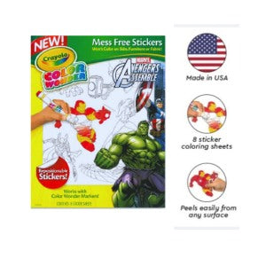 Crayola CW Sticker Book Avengers 755853