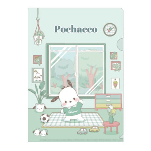 SANRIO POCHACCO A4 L-SHAPE FOLDER