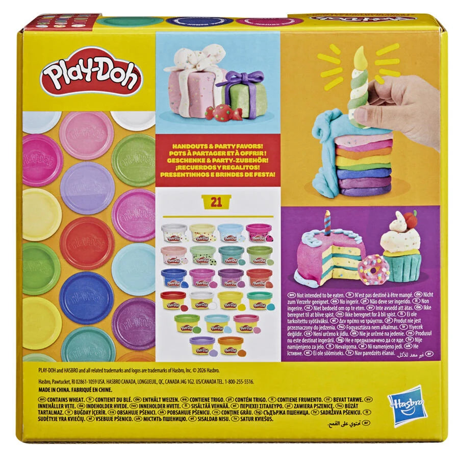 HASBRO PLAYDOH FAVORITE FAVORS 21 PACK