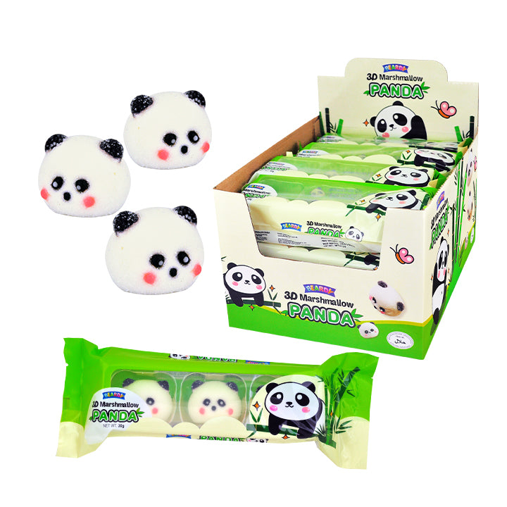 BEARDY 3D MARSHMALLOW ASST-DUCKLING/PAND – Popular Book Company