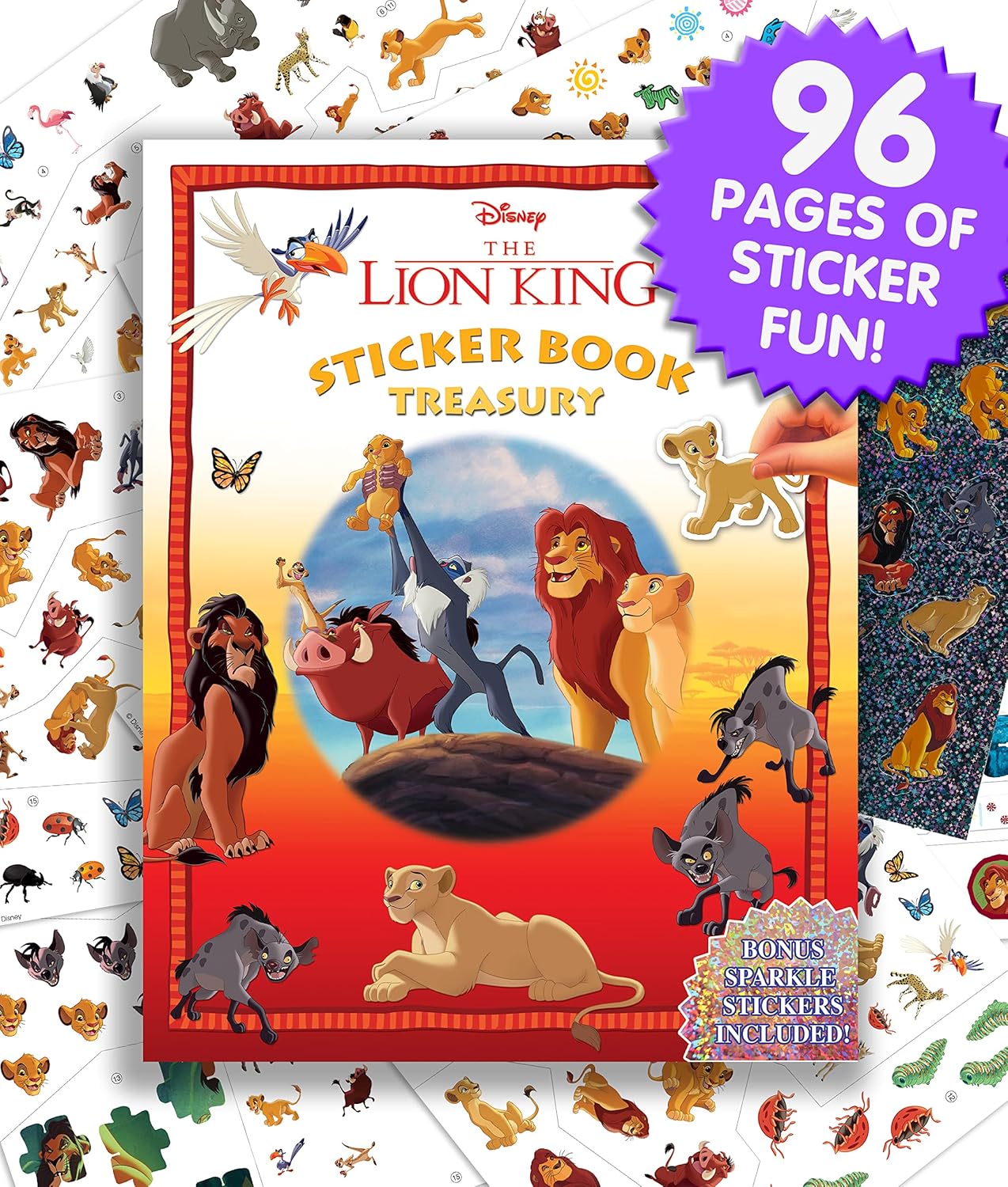 Disney Lion King Sticker Book Treasury