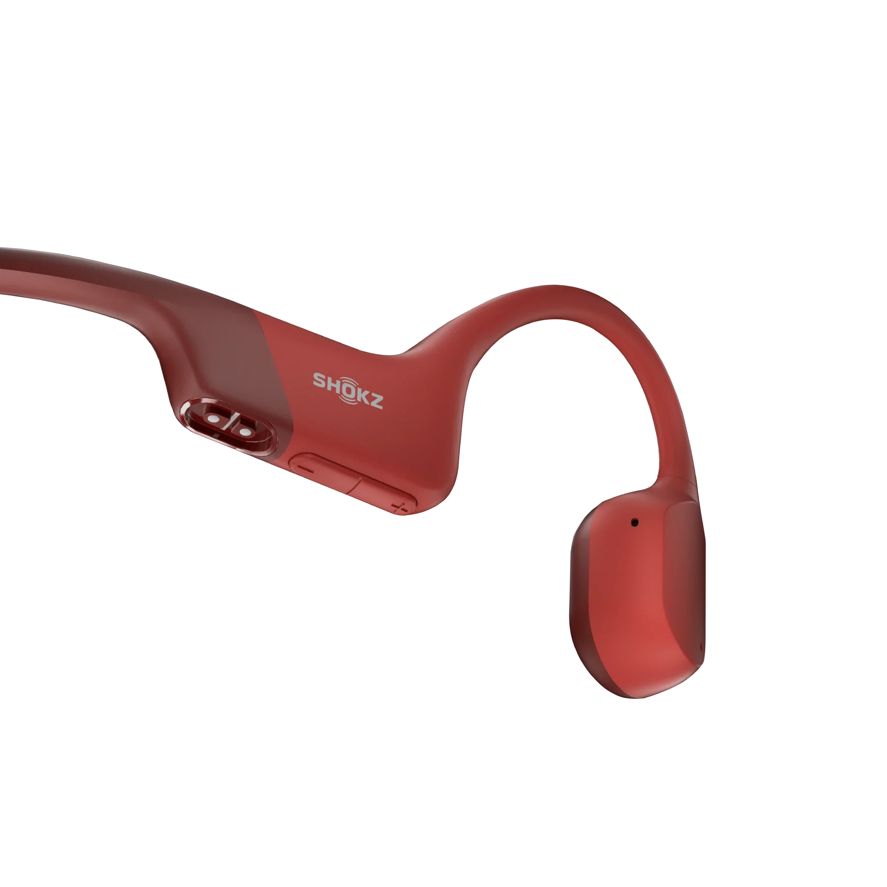 Shokz OpenRun Bone Conduction Sport Headphones Red