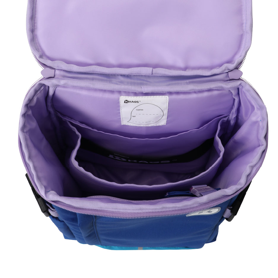 KAGS DUSTIN 2 SERIES ERGONOMIC SCHOOL BACKPACK SKY BLUE