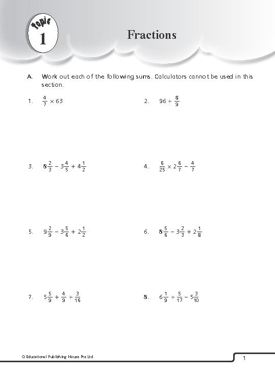 Primary 6 Andrew Er's Maths Companion