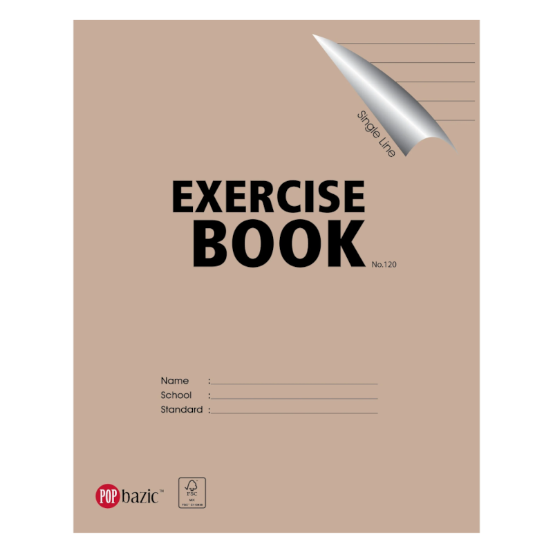 POP BAZIC F5 120P SINGLE LINE -6PCS PACK