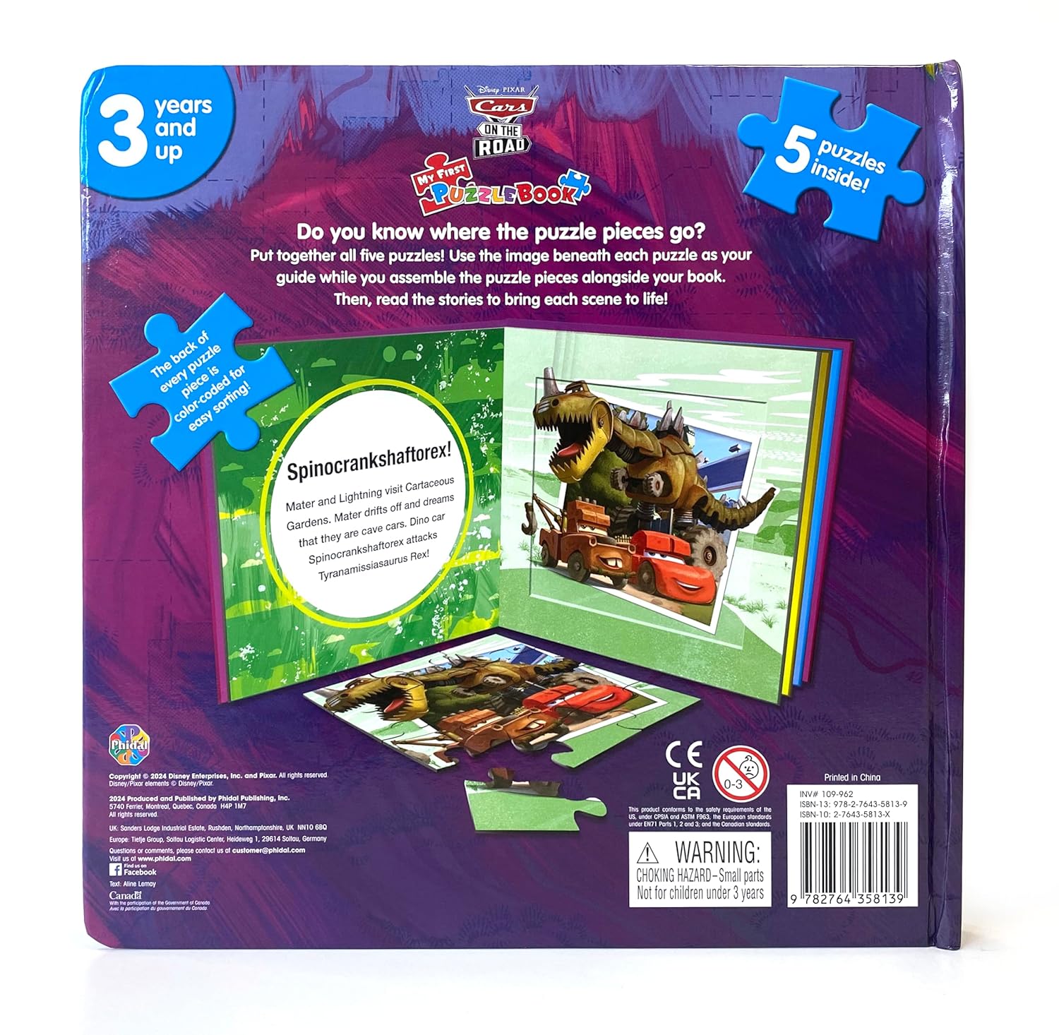 My First Puzzle Book: Disney / Pixar Cars