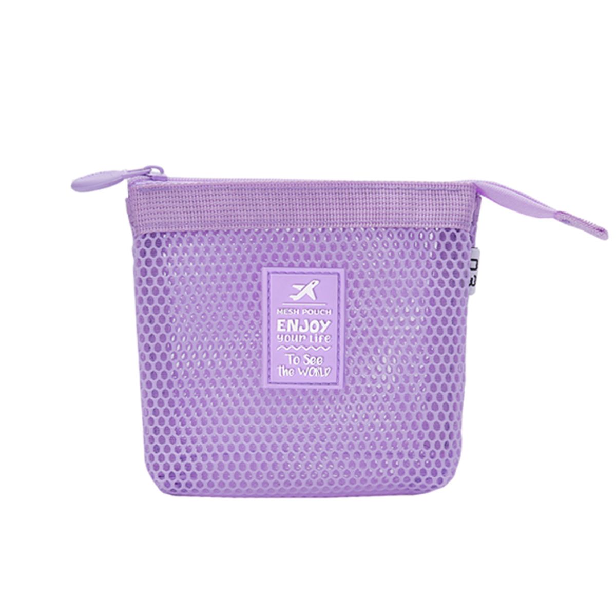  Mesh 3 POC Pouch Purple V24603-PL