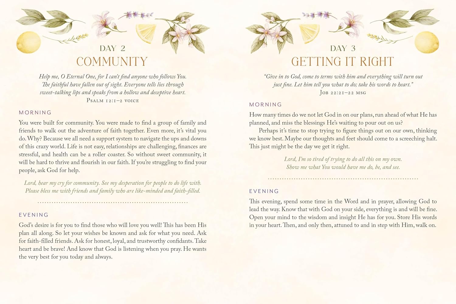 Stress Less, Pray More for Morning and Evening: A Daily Devotional