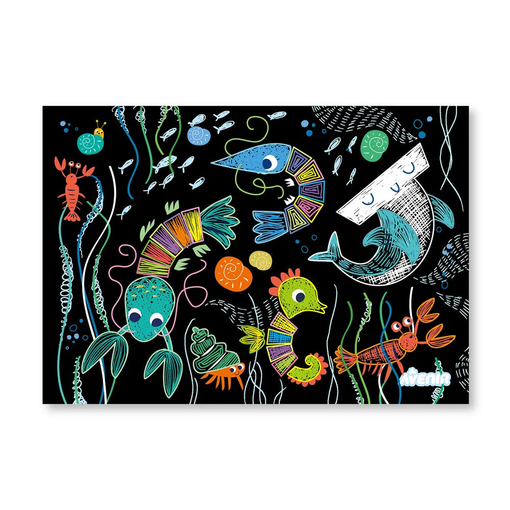 Avenir Scratch Ocean Life Level 2