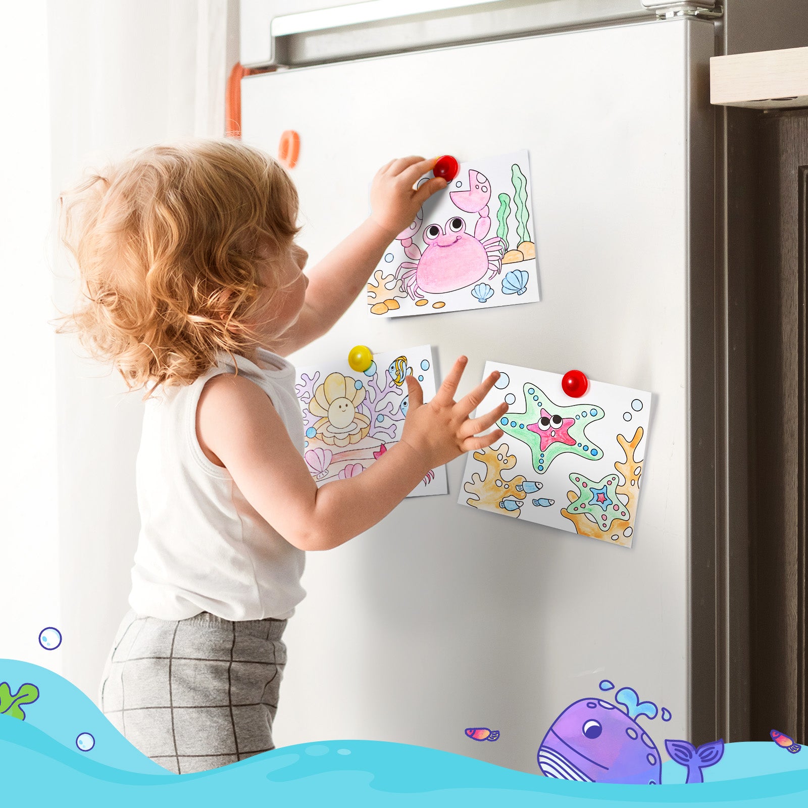 JOYCAT WATER COLOUR PAINTING OCEAN