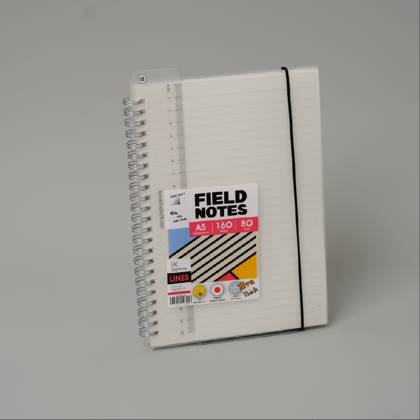 Hw Wire-o Pp Line Notebook A5 80g 160pg