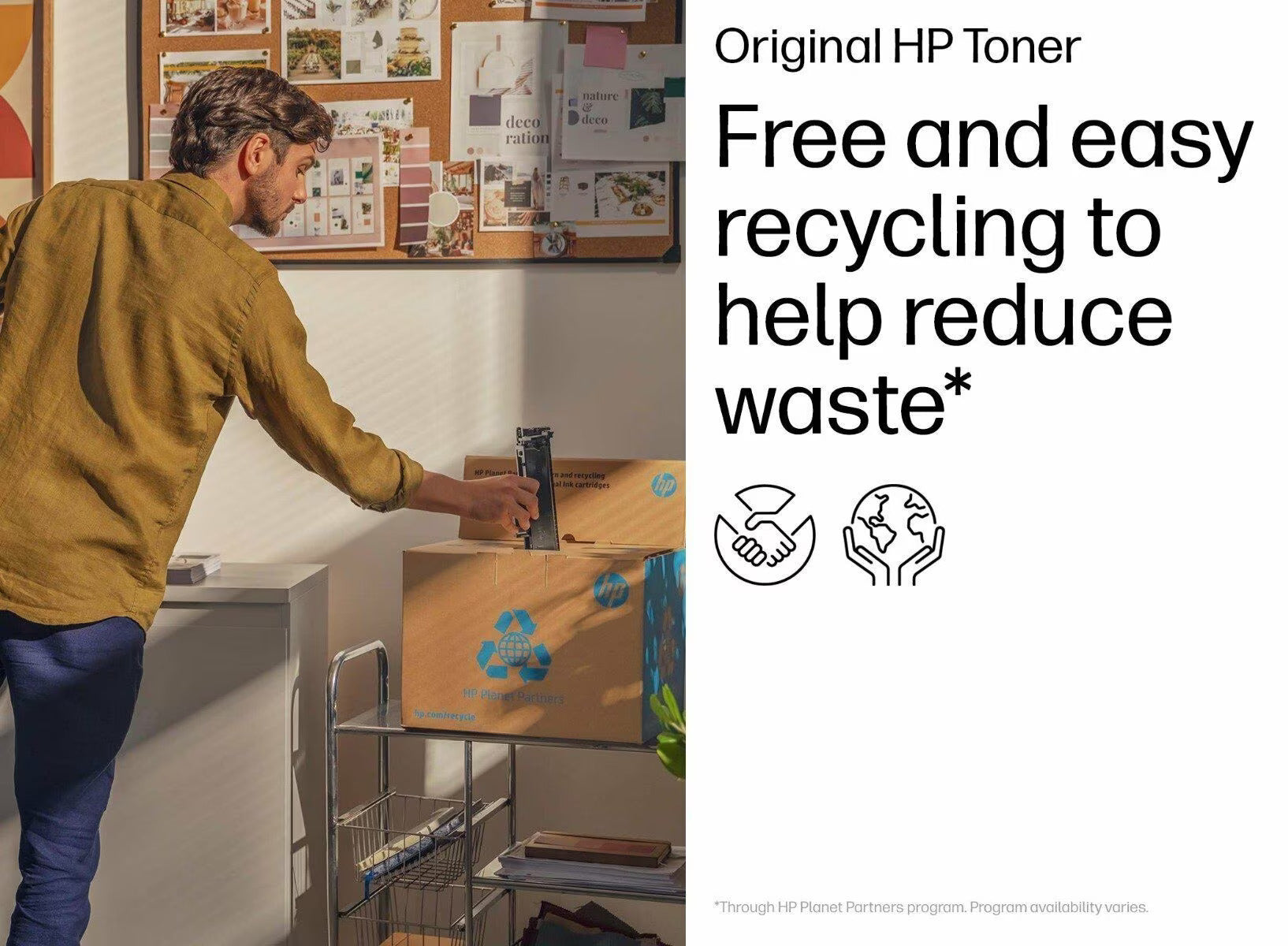 HP 206X High Yield Original LaserJet Toner Cartridge – Yellow (W2112X)