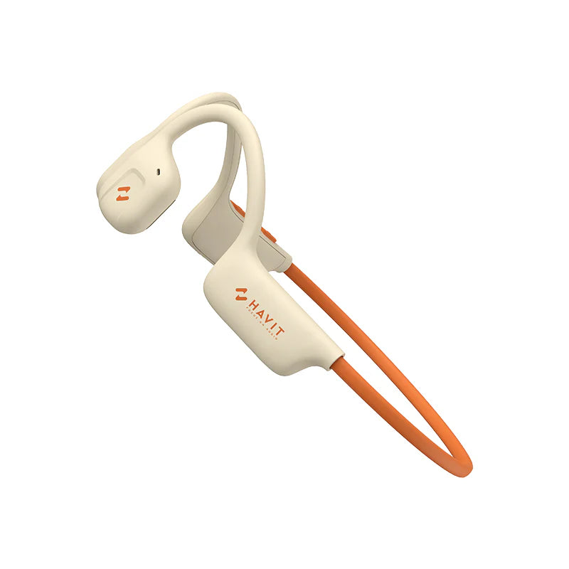 HAVIT E510BT Freego 1 Air Open Ear Conduction Headphones Beige