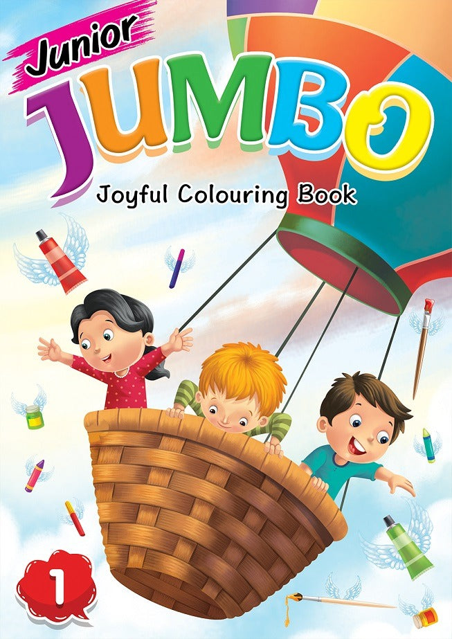 Junior Jumbo Joyful Colouring Book 1