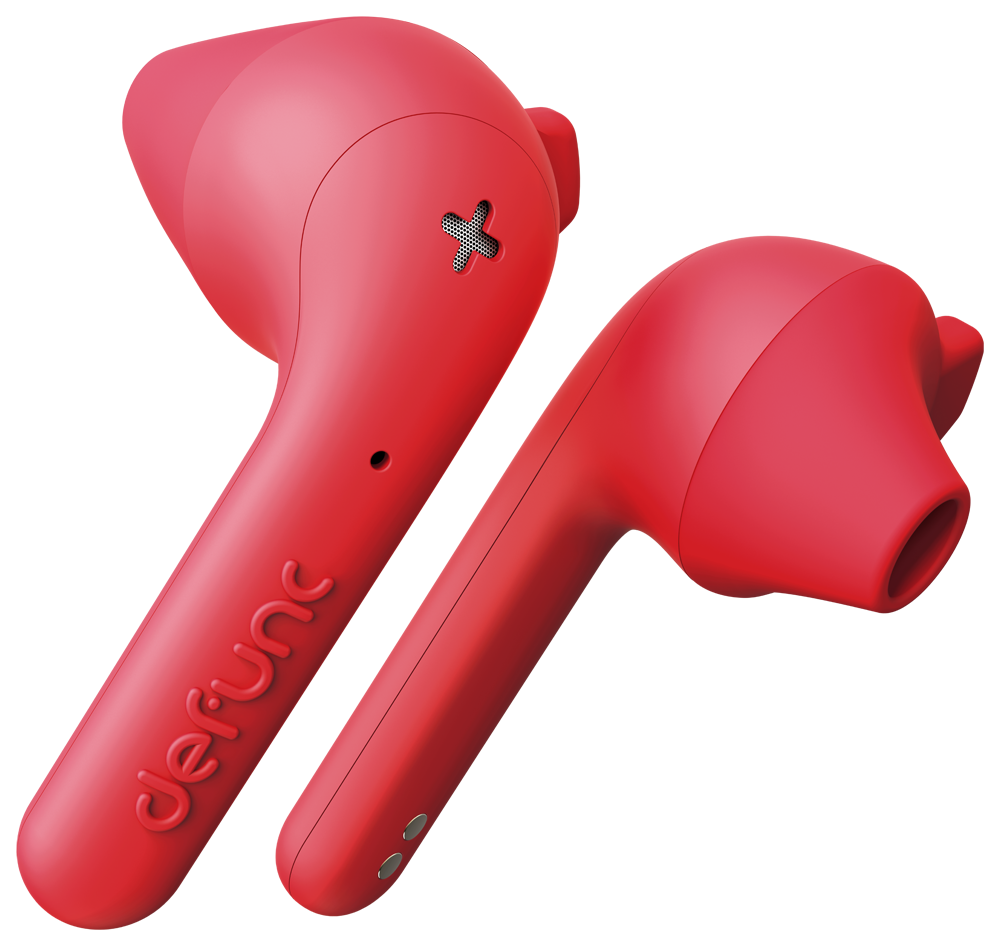 Defunc True Basic Wireless Earbuds Red