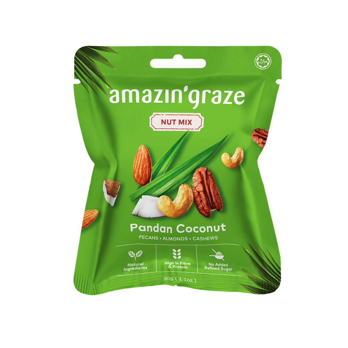 Ag Pandan Coconut Nut Mix 30gx10s