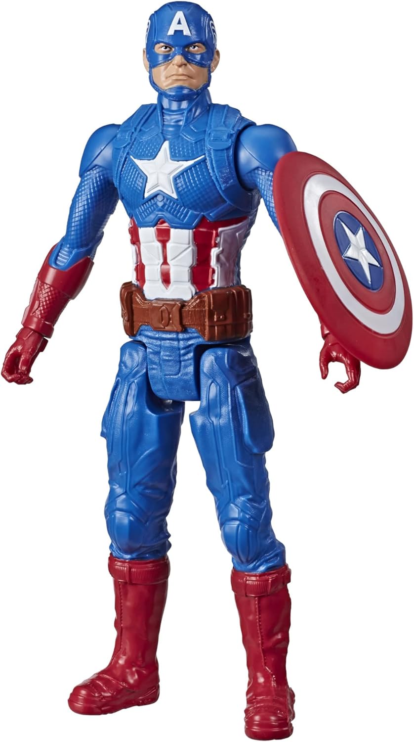 MARVEL AVENGERS TITAN HERO SERIES CAPTAIN AMERICA ACTION FIGURE