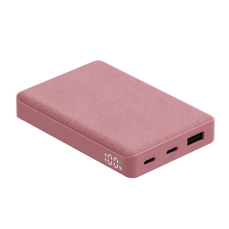 Mazer M-PC35W10.0V3-BK 10000mAh PD35W/PPS33W 2C+1A Powerbank (Pink)