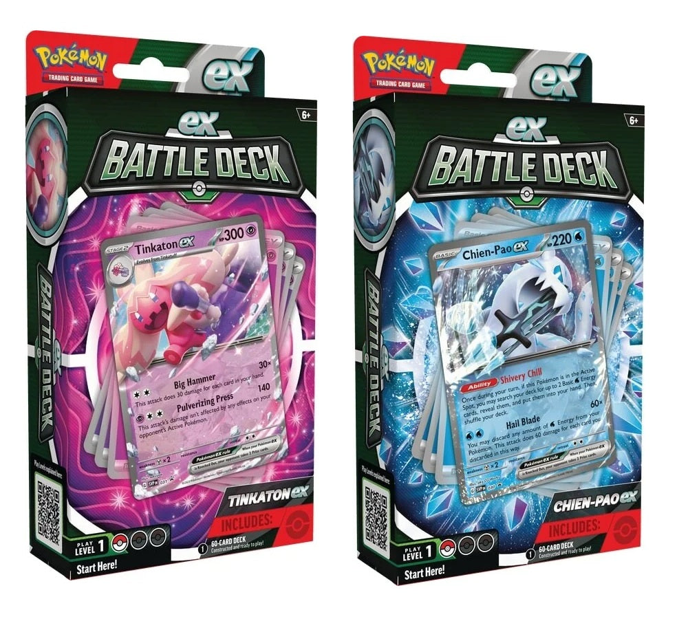 Pokemon Trading Card Game - Chien-pao Ex Battle Deck 