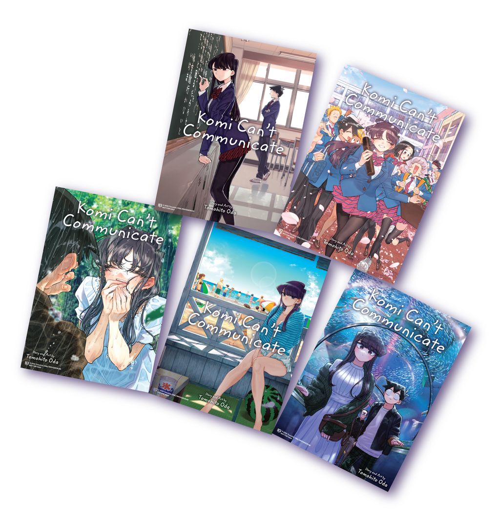 Free Gift - Komi Can’t Communicate  5-piece Art Card set  (While Stocks Last)