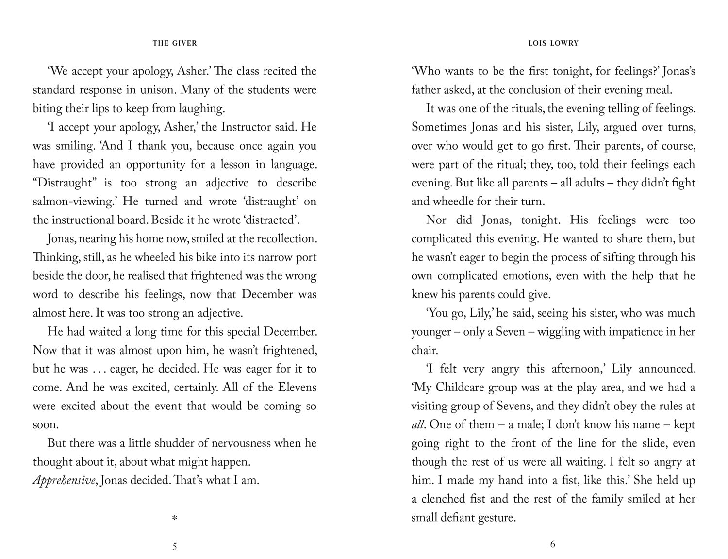 The Giver (Harpercollins Children's Classics) (Paperback)