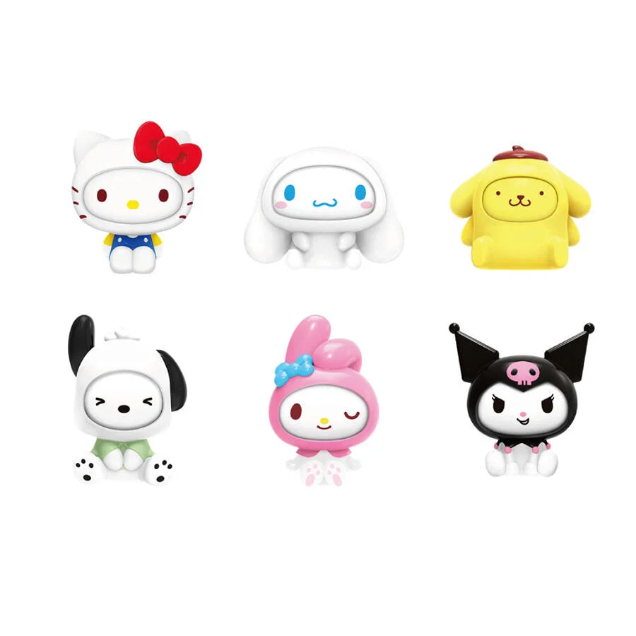 Sanrio Characters Face Off 6 Pcs Set