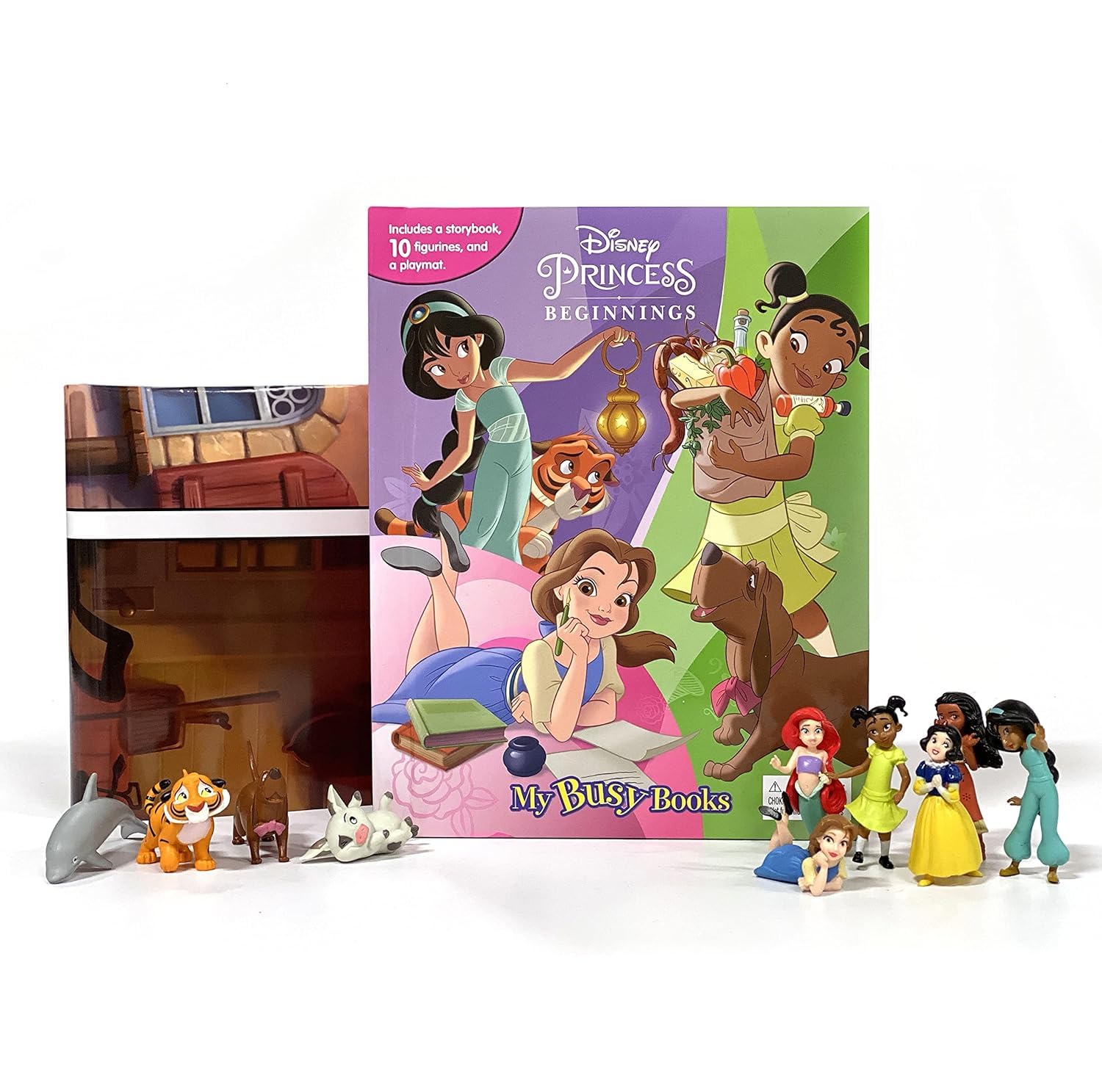 My Busy Book: Disney Princess Beginnings (Board Book – Picture Book)