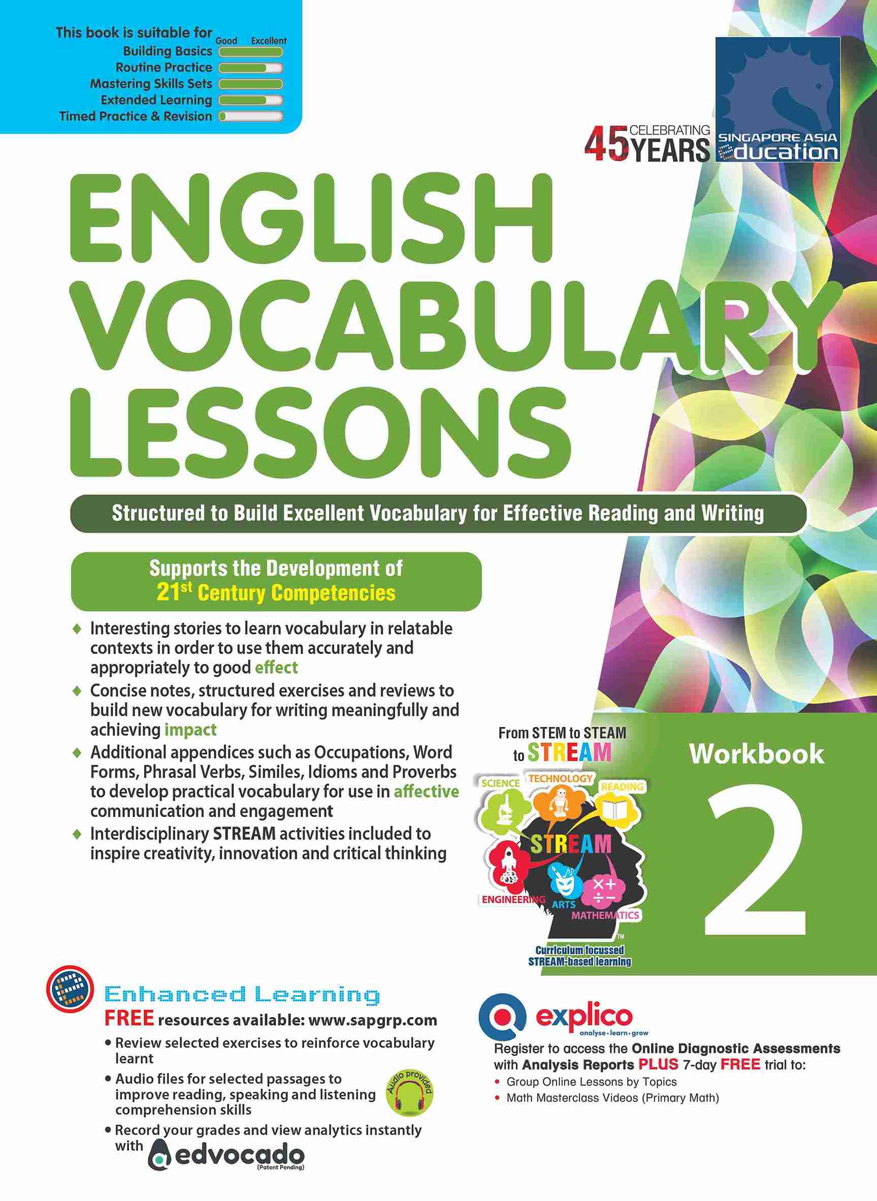 English Vocabulary Lessons Workbook 2