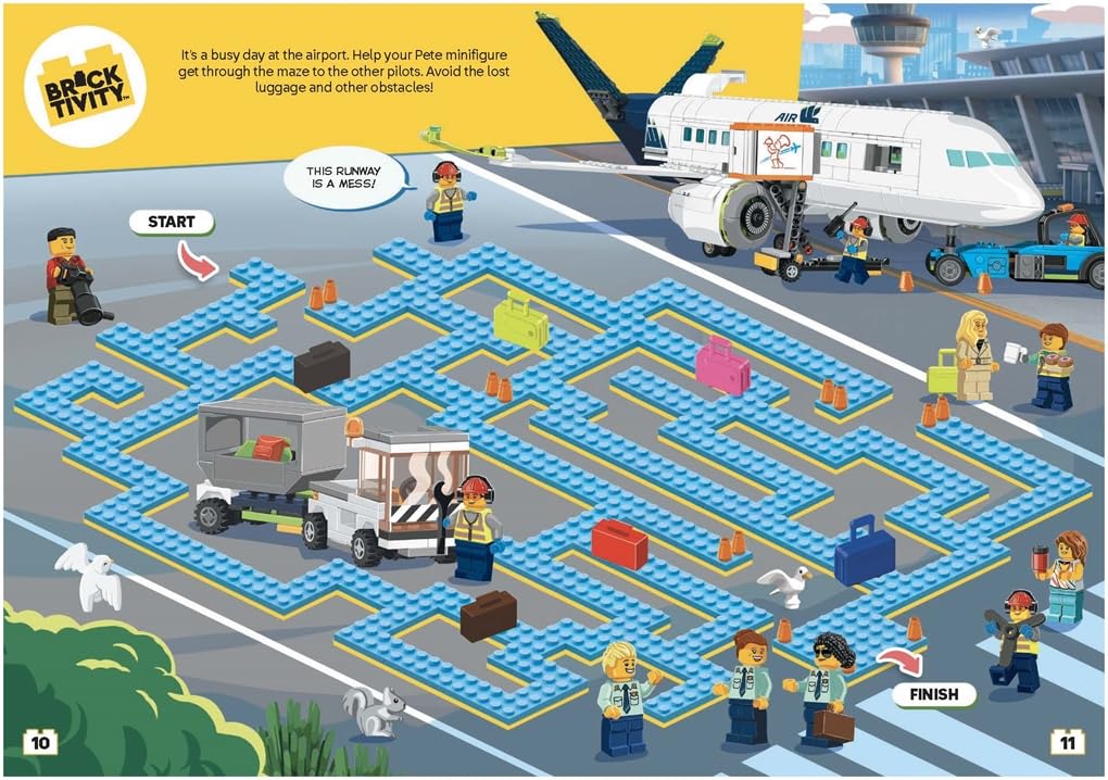 LEGO® City: Let's Fly Activity Book