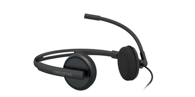Creative HS-220 USB Headset with Noise-Cancelling and Inline Remote