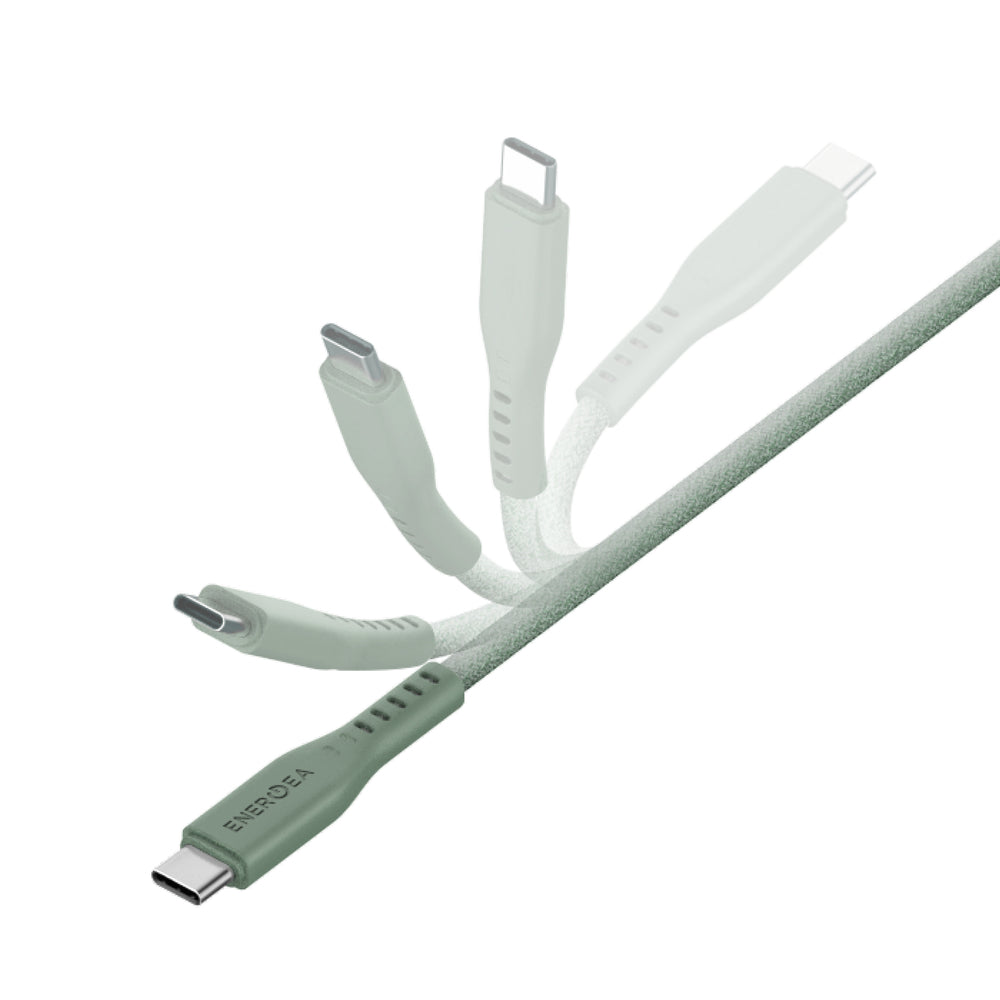 Energea Flow USB-C to USB-C Cable 1.5m Gn